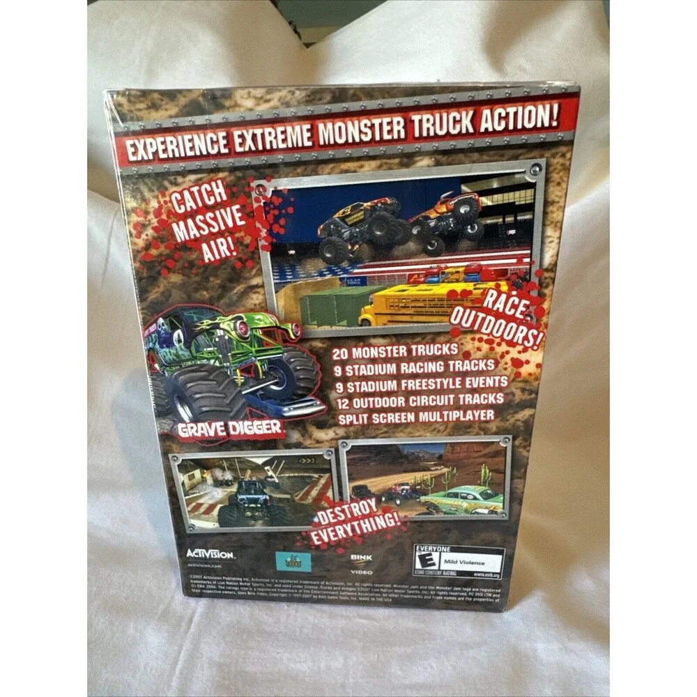 Mini Monster Trucks DVD-ROM Software Game Sealed
